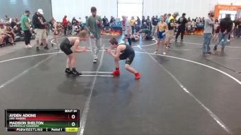 95/105 Cons. Round 1 - Ayden Adkins, LWC: Raiders vs Madison Shelton, Summerville Takedown