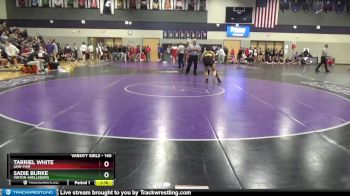 140 lbs Cons. Round 2 - Tarriel White, Linn-Mar vs Sadie Burke, Vinton-Shellsburg