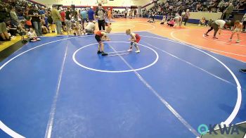 55 lbs Quarterfinal - Turk Hockett, Caney Valley Wrestling vs Cain Howeth, Barnsdall Youth Wrestling