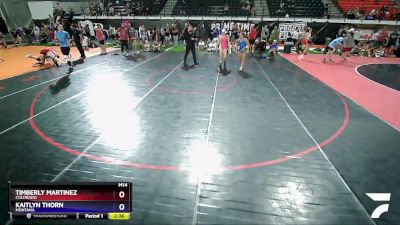140 lbs Semifinal - Timberly Martinez, Colorado vs Kaitlyn Thorn, Montana