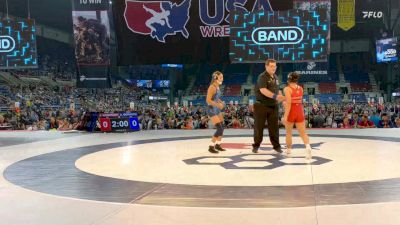 125 lbs Champ. Rd Of 64 - Jazzman Khoundet, UT vs Addison Bernstein, CA