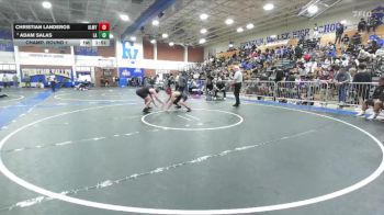 157 lbs Champ. Round 1 - Christian Landeros, Alemany vs Adam Salas, Los Alamitos