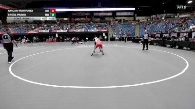 125 lbs Cons. Round 3 - Saoul Prado, Baker vs Jordan Rodriguez, Cleary