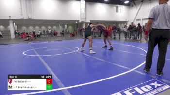 165 lbs Rd Of 32 - Michael Bobola, Harvard vs Brock Mantanona, Michigan