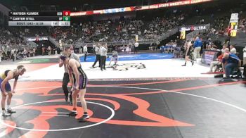 Champ. Round 1 - Hayden Klimek, Grand Island vs Carter Still, North Platte