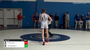 113 lbs Prelims - Michael Rapuano, Xavier vs Benny Herrera, Ashland