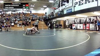 144 lbs 3rd Place Match - Luke Dirker, Hudson vs Santino Slipkovich, Boardman