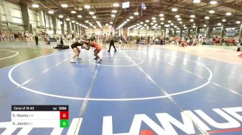 160 lbs Consi Of 16 #2 - Seth Newby, MN vs Kubwimana Jasitin, KY