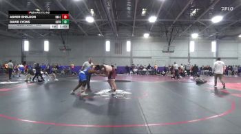 285 lbs Cons. Round 2 - David Lyons, Luther vs Asher Sheldon, Wisconsin-La Crosse