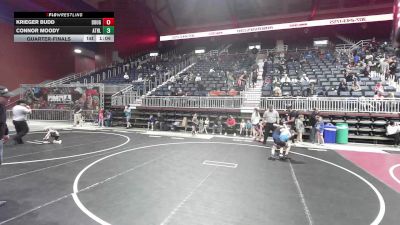 73 lbs Quarterfinal - Krieger Budd, Douglas WC vs Connor Moody, Athlos Wrestling