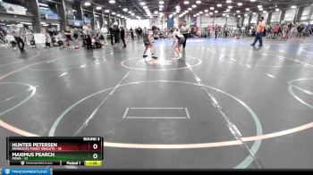 110 lbs Rd# 6- 9:00am Saturday Final Pool - Maximus Pearch, POWA vs Hunter Petersen, Minnesota Funky Singlets
