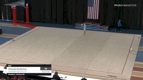 Victoria Gonikman - Ball, NorthWest Rhythmic LLC - 2021 Rhythmic Elite Qualifier