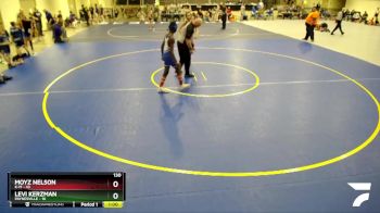 130 lbs Semis & 1st Wrestleback (8 Team) - Levi Kerzman, Paynesville vs Moyz Nelson, K-M