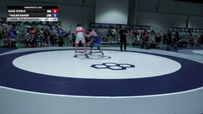 75 kg Cons. Sub-quarters - Sage Steele, Moen Wrestling Academy vs Nolen Baker, Legend Wrestling