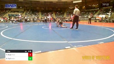 77 lbs Round Of 16 - Tory Rice, Prodigy Elite Wrestling vs Piper Full, Mat Assassins