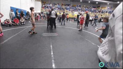 96 lbs Consi Of 4 - Wyatt Rochell, Duncan Demon Wrestling vs Zachary Madrid, Lincoln Christian