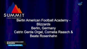 Berlin American Football Academy - Blizzards [2025 L4 IASF Open Coed Semis] 2025 The Summit