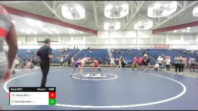 116 lbs Quarterfinal - Oleksandr Havrylkiv, Built By Brunson vs Colin Broxterman, Cincinnati Elder