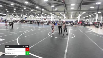 78 lbs Consi Of 4 - Jax Layton, Desert Dogs WC vs Blake Miller, Bear Wrestling Club