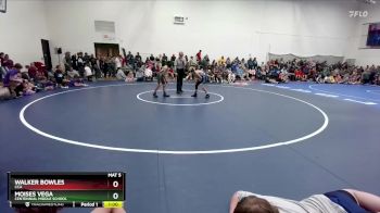 65-66 lbs Round 2 - Walker Bowles, CCA vs Moises Vega, Centennial Middle School