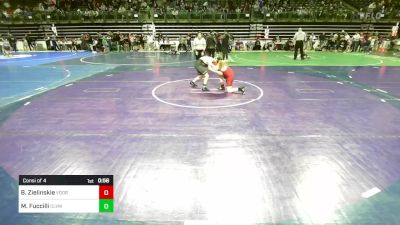 125 lbs Consi Of 4 - Braeden Zielinskie, Voorhees vs Max Fuccilli, Olympic