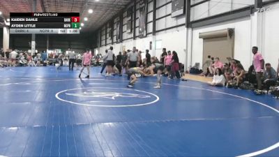 126 lbs Allday - Ayden Little, NC PRIDE vs Kaiden Dahle, DARKHORSE