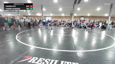 150 lbs Round Of 16 - Andrew Roy, Watkins Glen vs Tanner Talmadge, Tower City