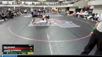 220 lbs Semis & 1st Wrestleback (8 Team) - Ben Erhabor, Hersey vs Zander Glazebrook, Bettendorf