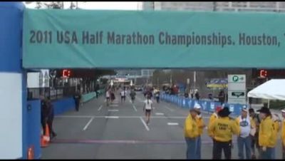 Houston Half Marathon Men's Race Highlights & Women's finish
