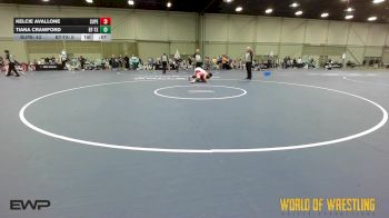 120 lbs Rr Rnd 2 - Kelcie Avallone, Super Girls 7-12 vs Tiana Crawford, Best Trained 7-12 TX