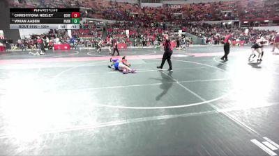 105+ Round 3 - Christiyona Neeley, C4c Milwaukee vs Vivian Aasen, Parkview Albany Youth Wrestling