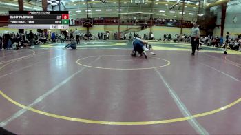 150 lbs Cons. Round 2 - Clint Plotner, Lake Highland Prep vs Michael Turi, Wyoming Seminary (PA)