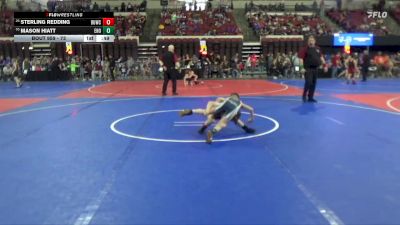73 lbs Cons. Round 3 - Mason Hiatt, East Helena Outlaws vs Sterling Redding, Hardin Wrestling Club