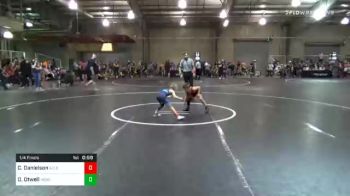 52 lbs Quarterfinal - Cael Danielson, Azle WC vs Oakley Otwell, Honey Badger WC