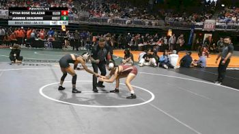 6A 110 lbs Champ. Round 1 - Jasmine Deguerre, Round Rock Westwood vs Ryan Rose Salazar, Keller Central