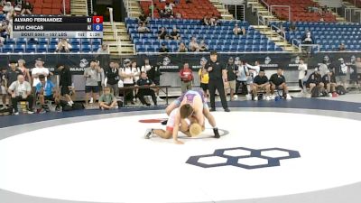 157 lbs Cons. Rd Of 16 - Alvaro Fernandez, New Jersey vs Levi Chicas, Arizona