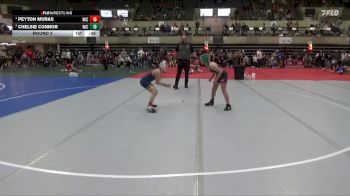 90 lbs Round 2 - Chelsie Connor, Outlaw Wrestling Club vs Peyton Muras, MFL MarMac