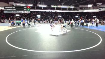 120 lbs Champ. Round 2 - Elijah Miller, Life Christian Academy vs Logan Sieracki, Southlake Carroll