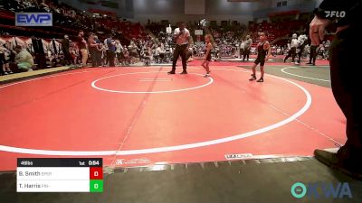 49 lbs Consi Of 8 #1 - Brian Smith, Sperry Wrestling Club vs Trysten Harris, Pin-King All Stars