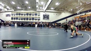 106 lbs Cons. Round 4 - Jase Kaiser, Alliance High School vs Kahl Cannon, Clay (Oregon)