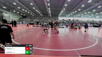 85 lbs Consi Of 4 - Bryce Blasko, Quest School Of Wrestling Elem vs Kagan Painter, Rebellion Uprising