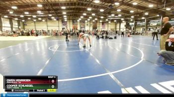 120 lbs Rd# 4- 2:00pm Friday Final Pool - Owen Henriksen, Iowa Black vs Cooper Schlaegel, Terps Xtreme