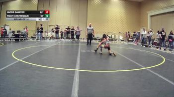 53 lbs Round Of 16 - Jacob Sawyer, Mat Demon vs Noah Archibeque, Top Rank Hammers