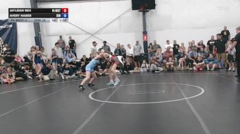 40 lbs Quarterfinal - Jayleigh Rex, PA West Black - W vs Avery Haber, Wyoming Seminary - W