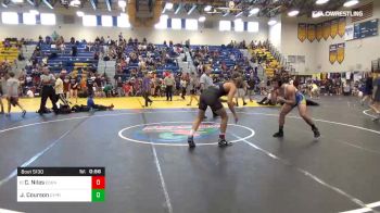 160 lbs Consi Of 16 #2 - Chase Niles, Countryside Clearwater vs Jared Courson, Cypress Bay