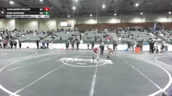 86 lbs Consi Of 8 #1 - Alexander Mirlohi, No Team vs Jude Martinez, Ravage WC