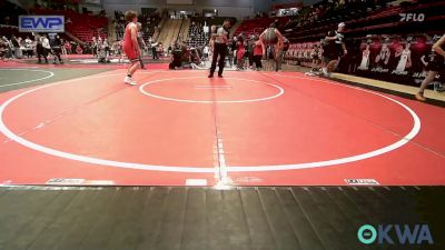 130 lbs Final - Roper Campbell, Collinsville Cardinal Youth Wrestling vs Liam Jones, Labette County Wrestling