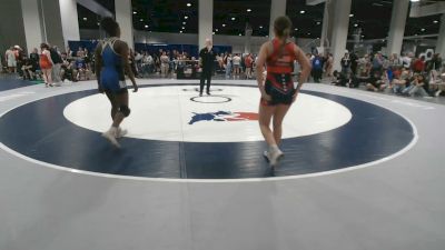 125 lbs Champ. Rd Of 32 - Zoe Gabel, Pikes Peak Warriors Wrestling vs Martynique Davis, Thorobred Wrestling Club