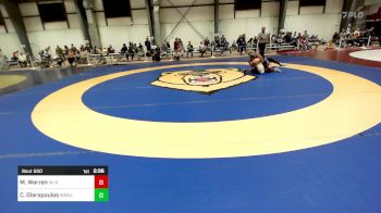 174 lbs Consi Of 8 #2 - Melquan Warren, Wilkes vs CJ Glaropoulos, Western New England