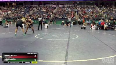 2A 190 lbs Cons. Round 1 - Marek Bates, Washington vs Dino Longo, Bunn